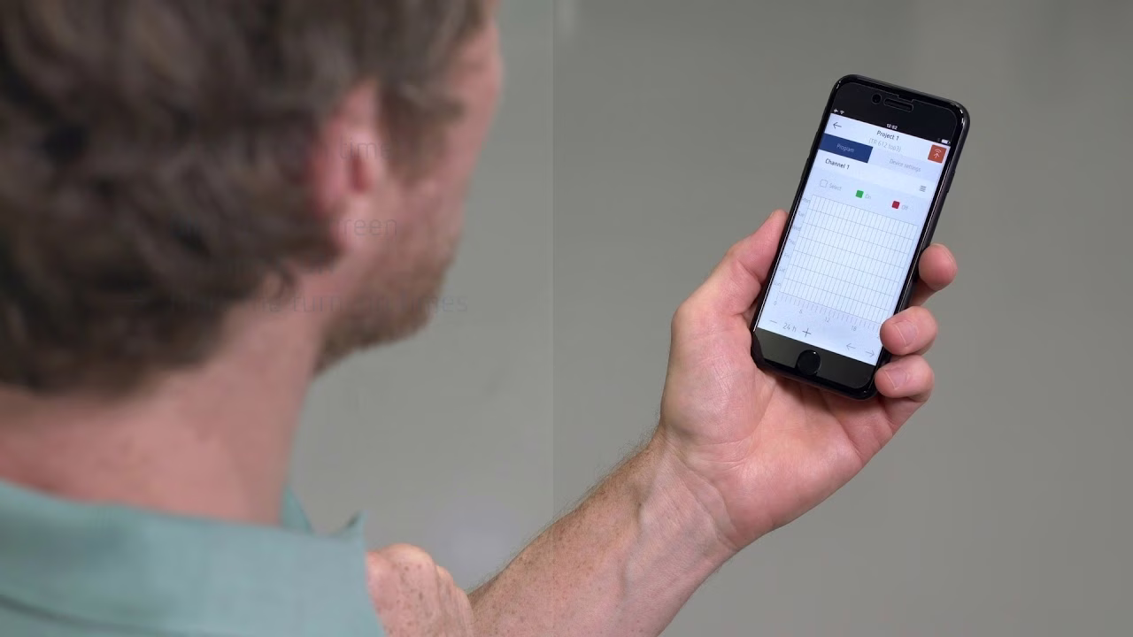 Digital timer, astro and weekly program, 2 channels, app programming possible, DCF or GPS