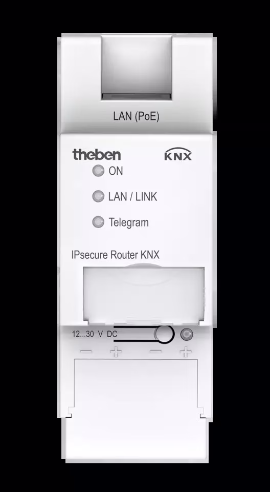Router/interface/line coupler IP and KNX, KNX IP Secure
