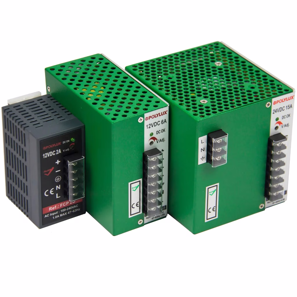 Single-phase switched power supply IP-20 1 Adc E/100 - 240 Vac S/24 Vdc