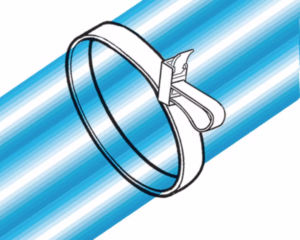 Speedy tie SB 750x12 BK 5p