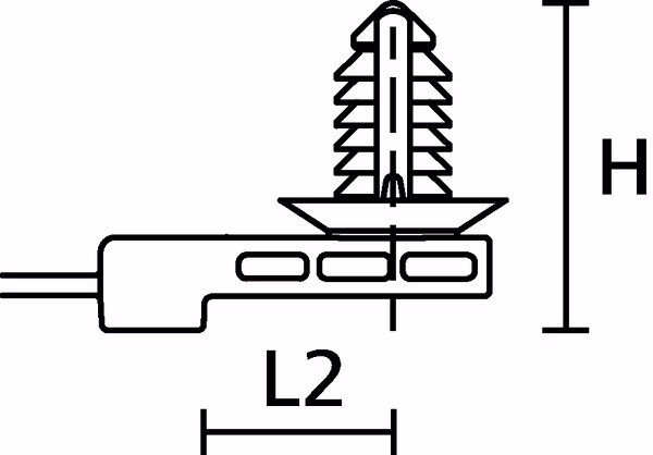 Tie/F T50ROSFT612.5SO BK 3000p
