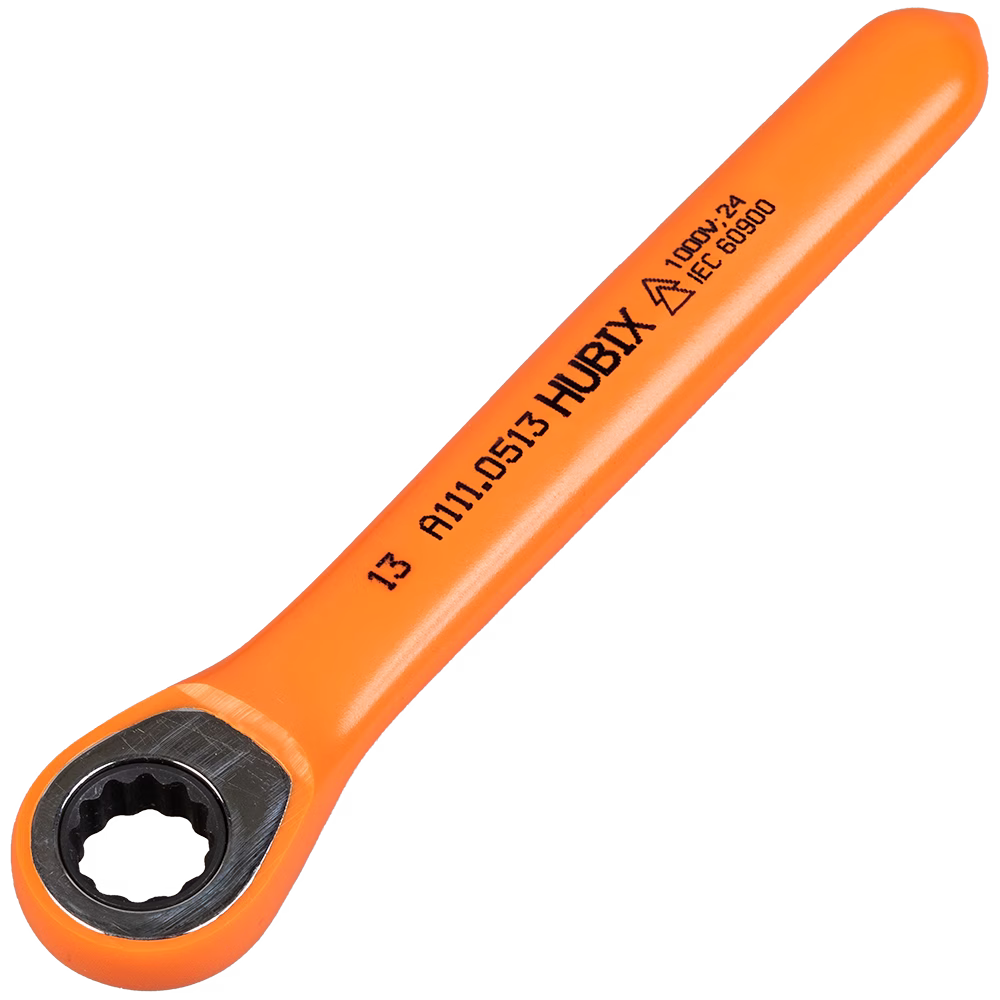 Insulated Ring Ratchet Wrench No 13