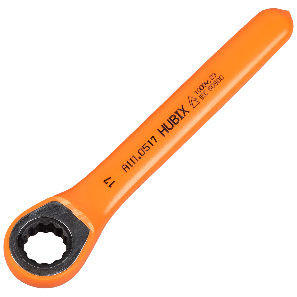 Insulated Ring Ratchet Wrench No 17