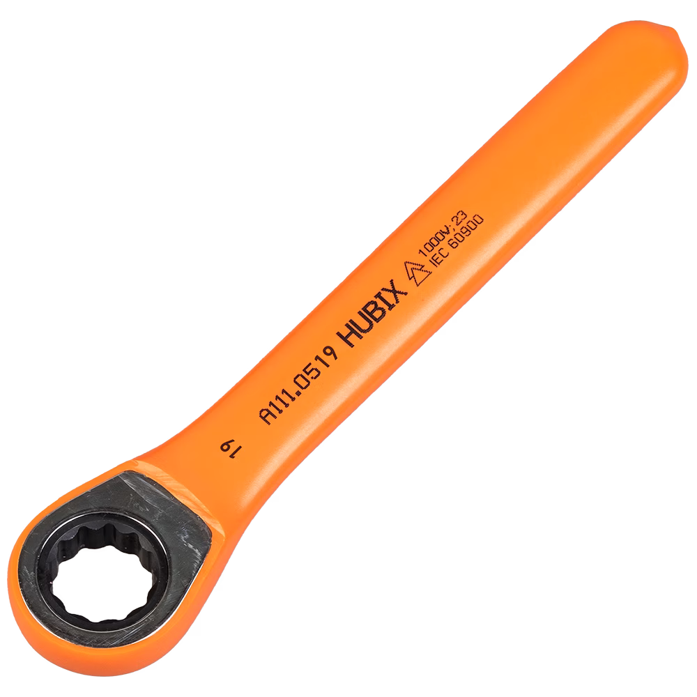 Insulated Ring Ratchet Wrench No 19