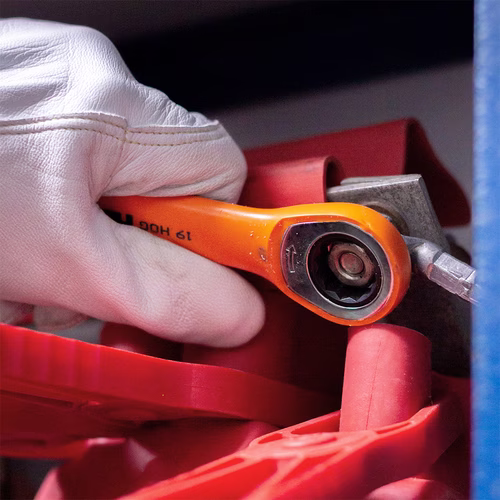 Insulated Ring Ratchet Wrench No 27