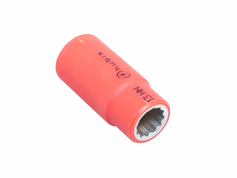HN Insulated 1/2" inch Short Socket Wrench, size 13