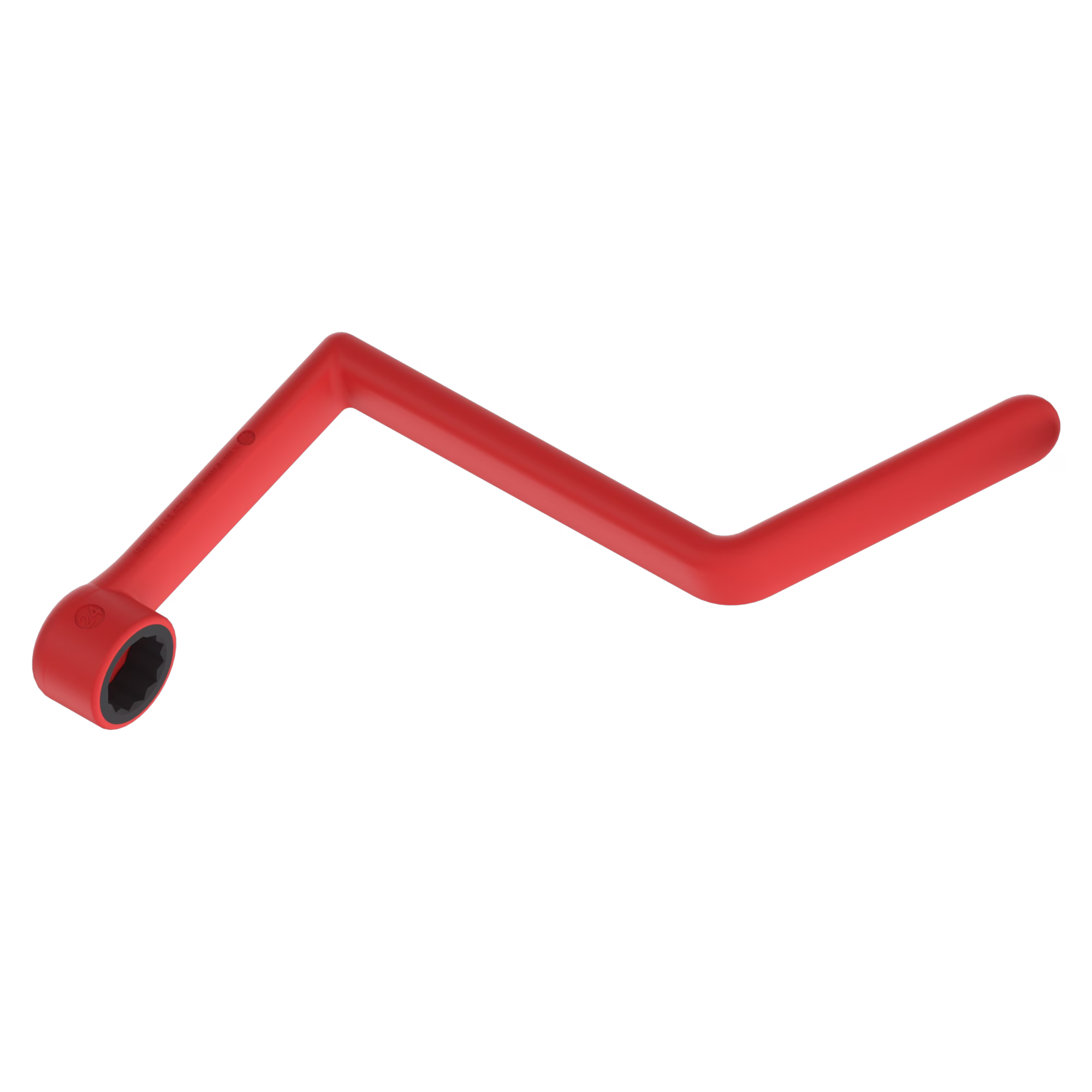 Hybrid Curved Blocking Socket Wrench No 24