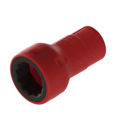 Hybrid short socket 1/2", size 24