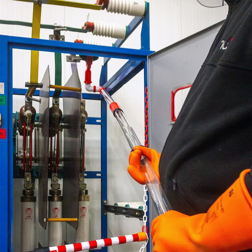 Insulating Main Pipe with Handle Limiter, 1,2 m