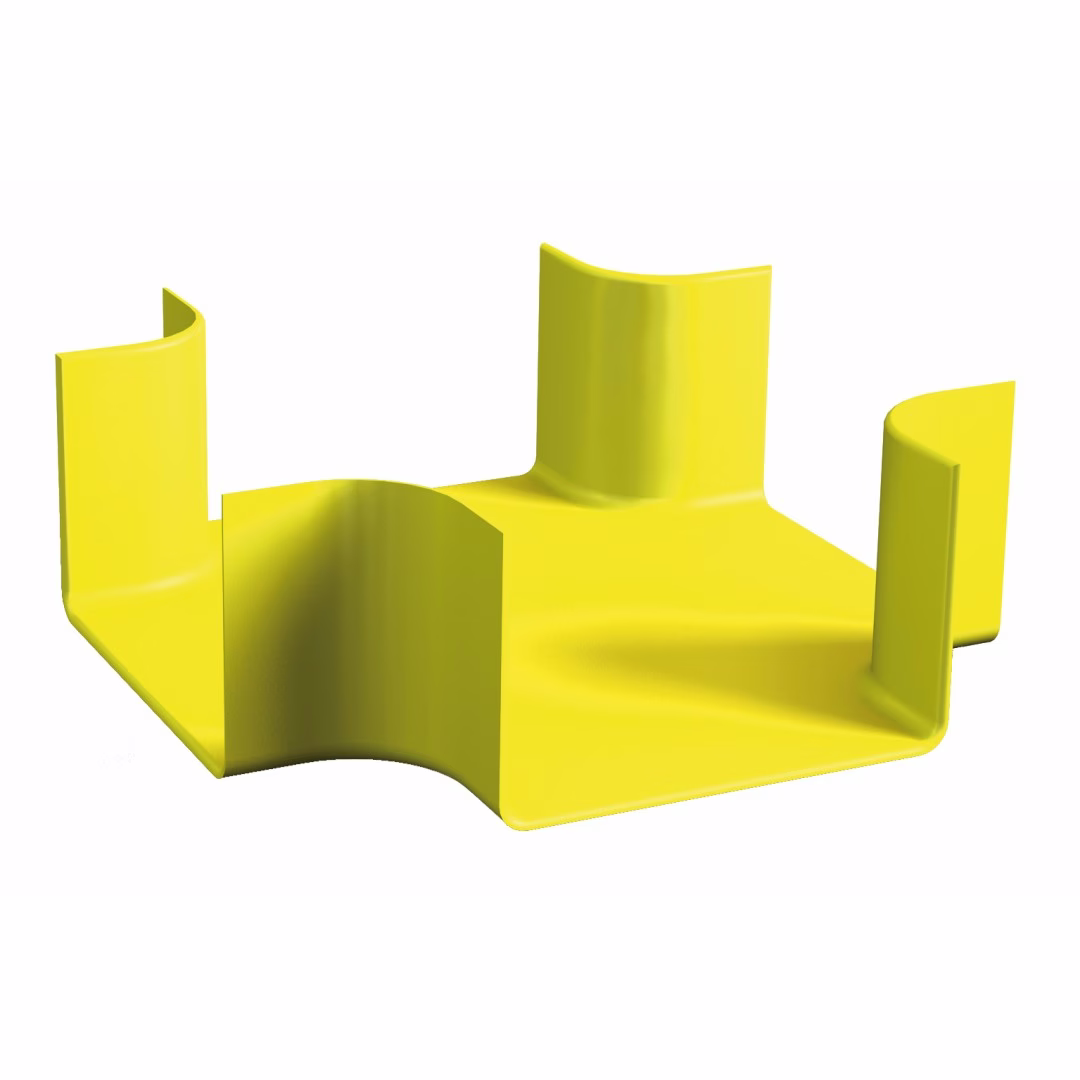 OptiWay 300 - Cross, 300 x 100mm, yellow, requires 4x OPW-30JO