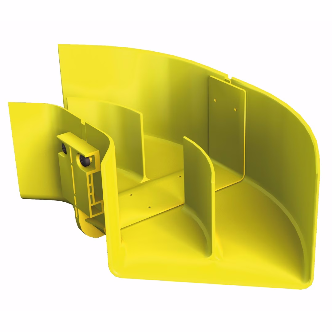 OptiWay 300 - 90 degree Horizontal Angle, 300 x 100mm, yellow, requires 2x OPW-30JO