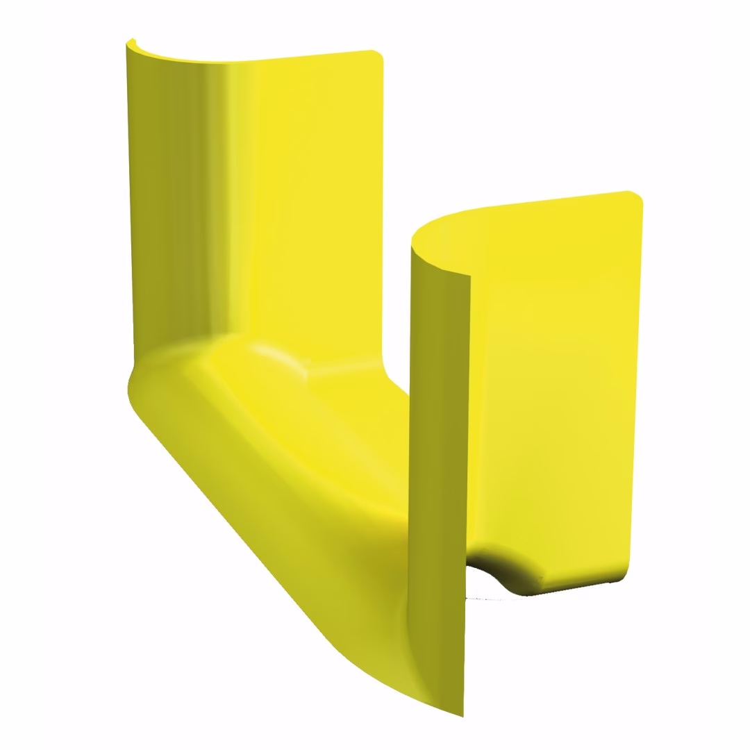 OptiWay 300 - Trumpet, 300 x 100mm, yellow, requires 1x OPW-30JO