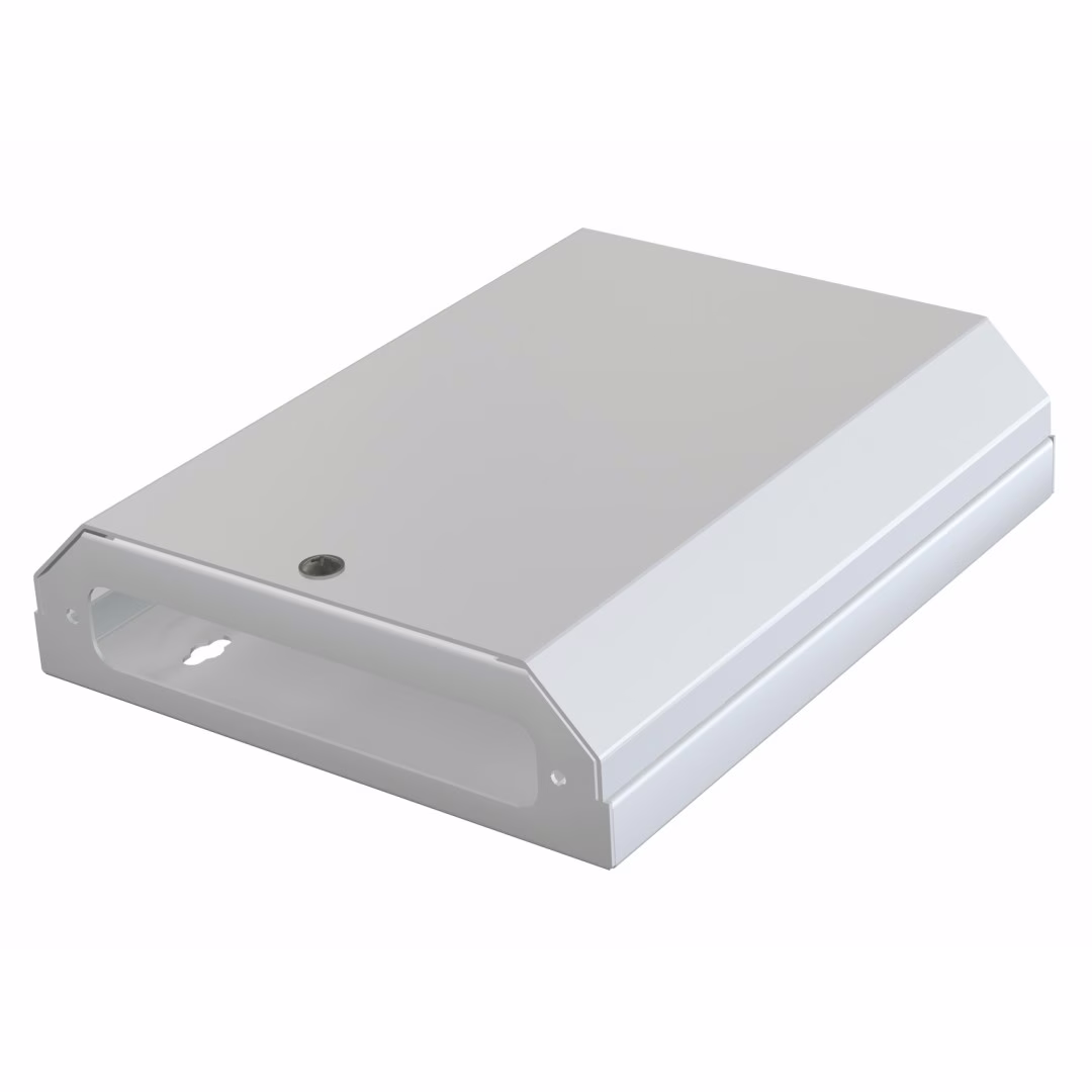 Simple wall-mounting FO splice-box, size 220x180