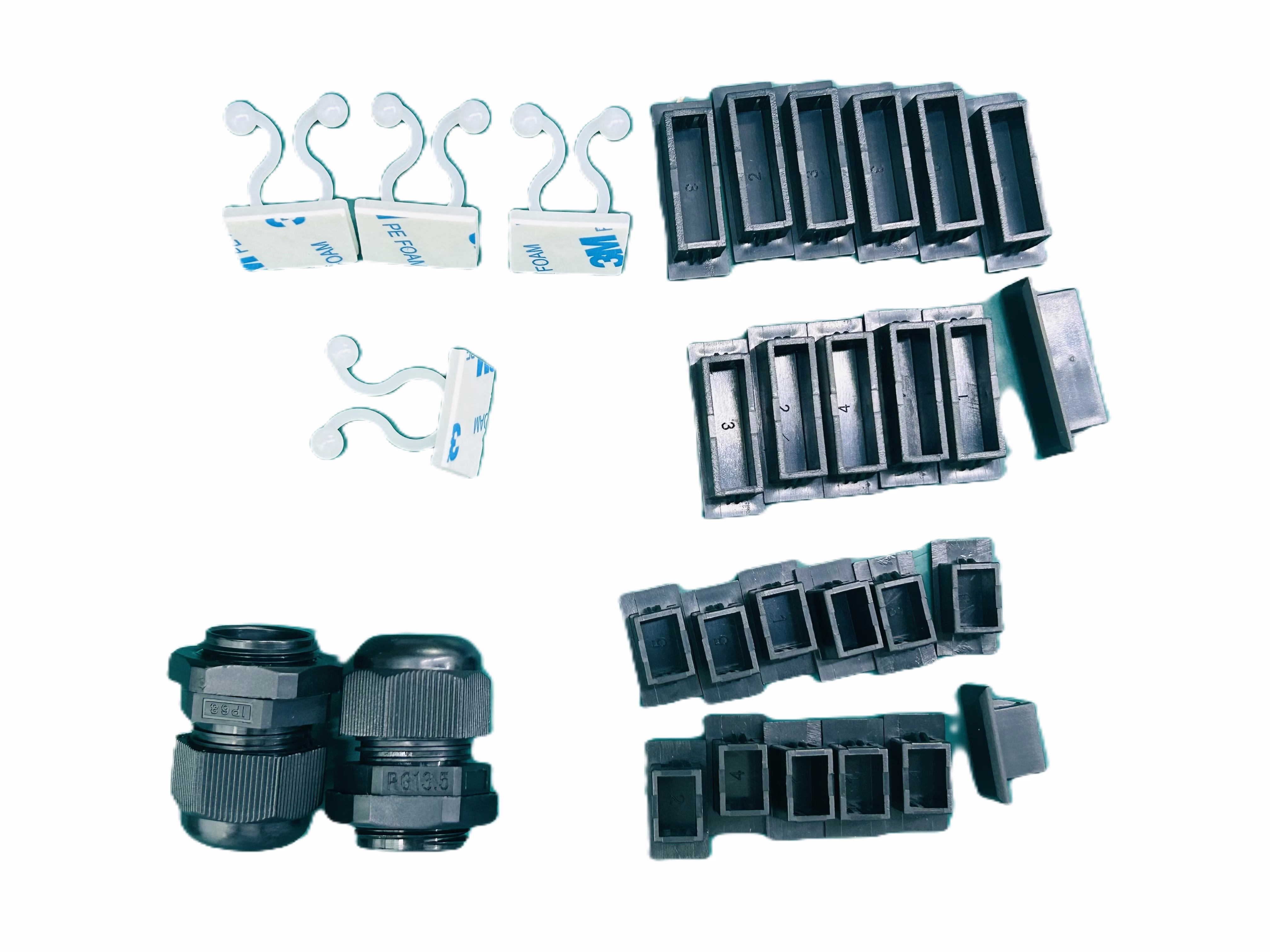 Kit accessories for fiber optic patch panel V1