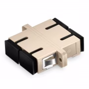 SC/UPC ADAPTER DUPLEX BEIGE