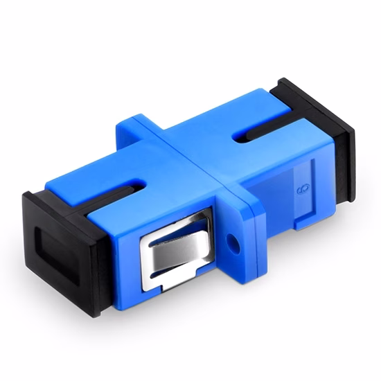 SC/UPC ADAPTER SIMPLEX BLUE